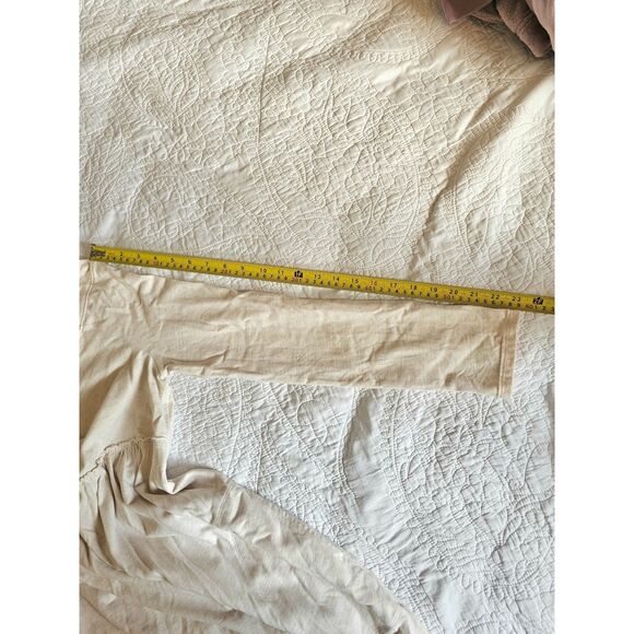 Beige Off-Shoulder Sweater Dress W/ Hidden Pockets Anthropologie Weekend Mood XS - Picture 6 of 9